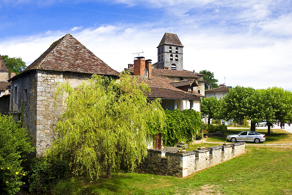 Historic town of St Jean de Cole, France