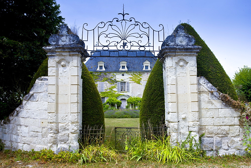 Chateau de Chaintres in Saumur Champigny region of the Loire Valley, France