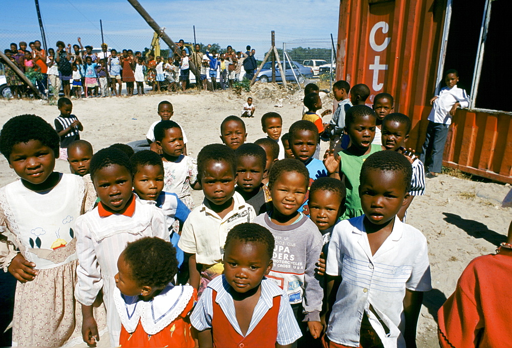 Children in the Alexandra Township, Johannesburg, South Africa