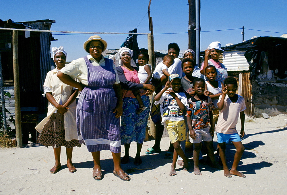 Locals in the Alexandra Township, Johannesburg, South Africa