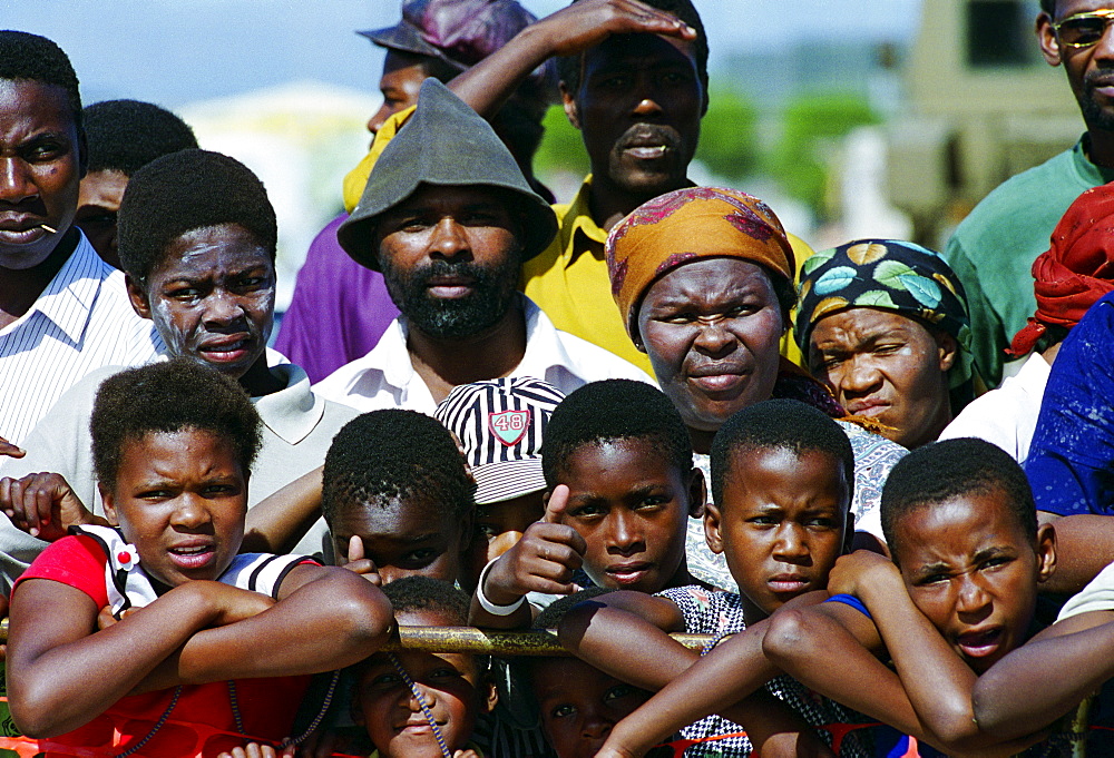 Locals in the Alexandra Township, Johannesburg, South Africa