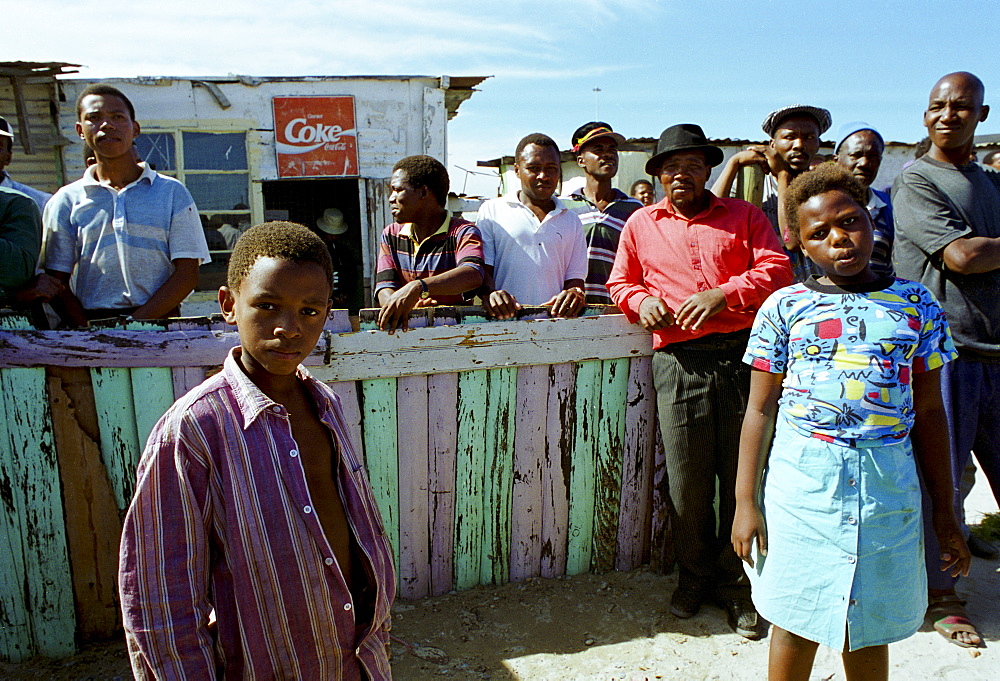 Locals in the Alexandra Township, Johannesburg, South Africa