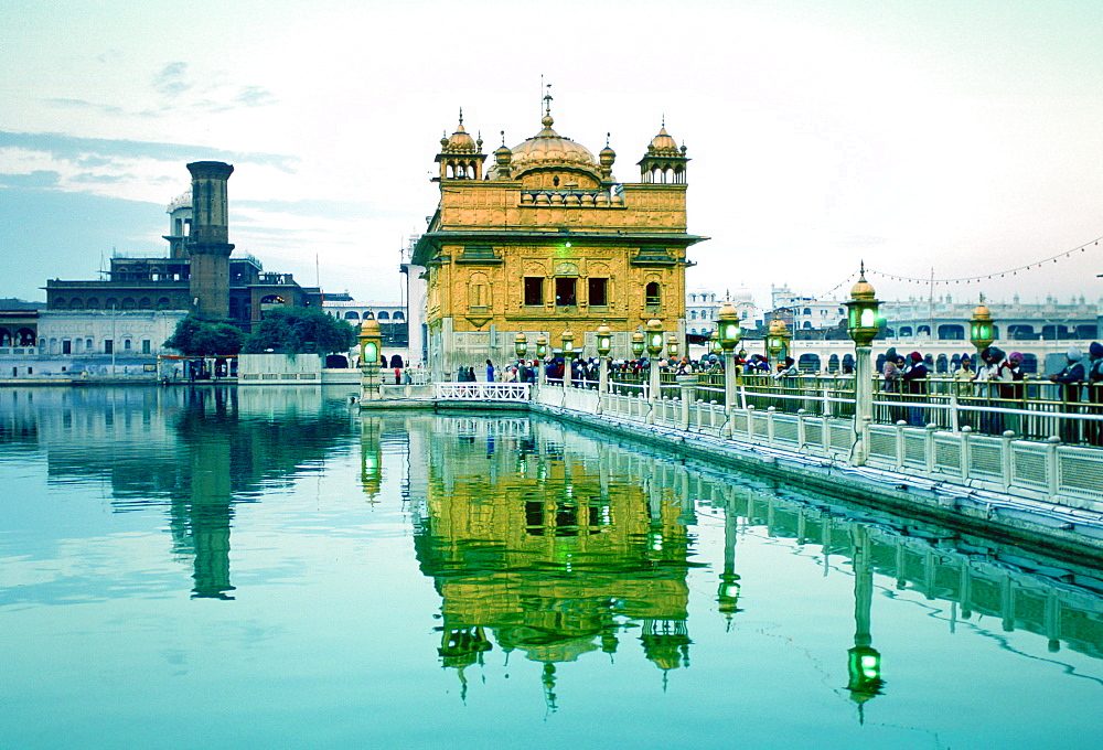 The Sikh Golden Temple, Amritsar, in Punjab, India