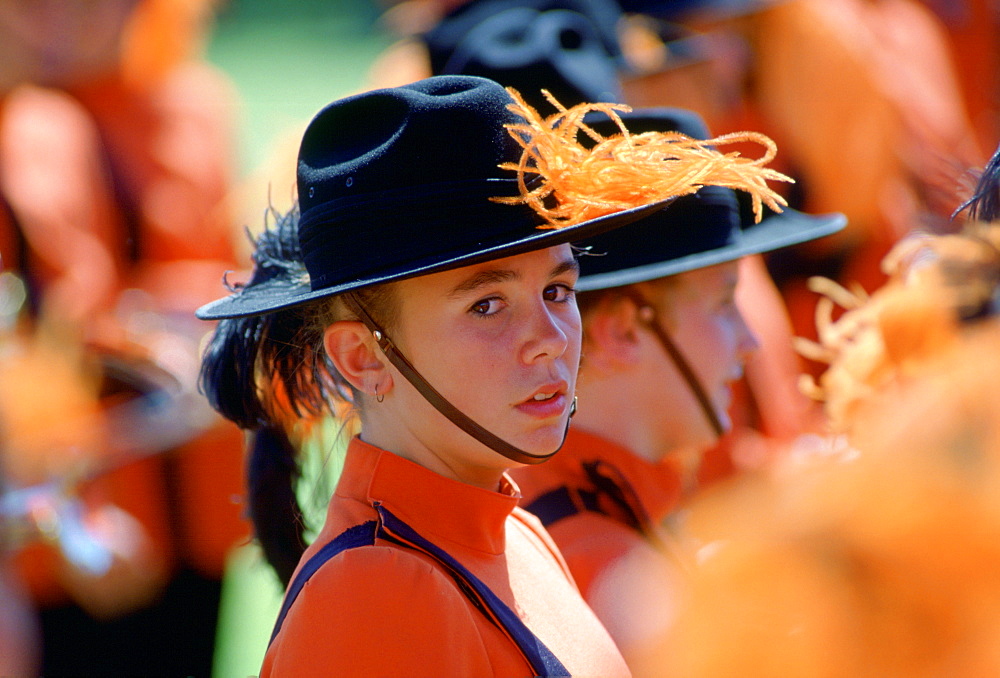 Youngsters at a Bicentennial parade in Sydney, Australia