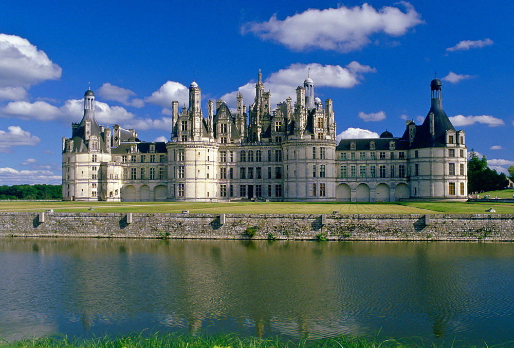 Chateau Chambord in the Loire Valley, France