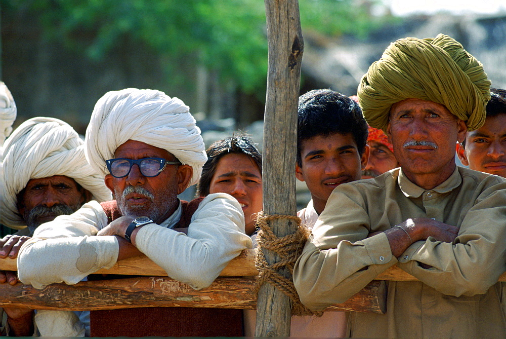 Villagers in Nalu Village, Rajasthan, India