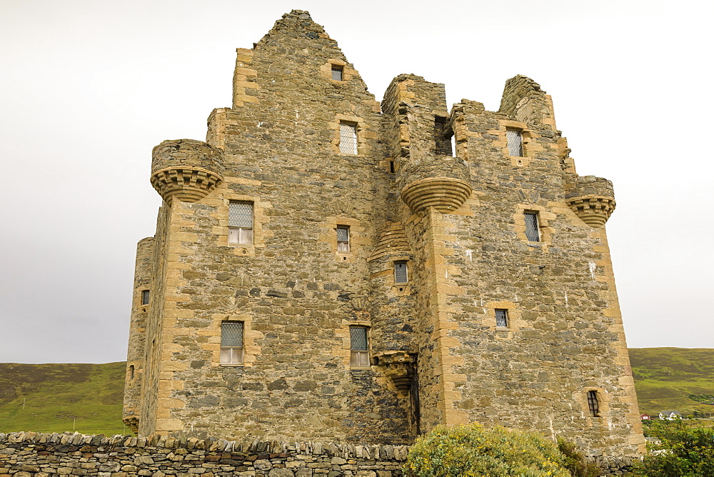 Scalloway Castle, dating from 1599, Mainland, Shetland Islands, Scotland, United Kingdom, Europe