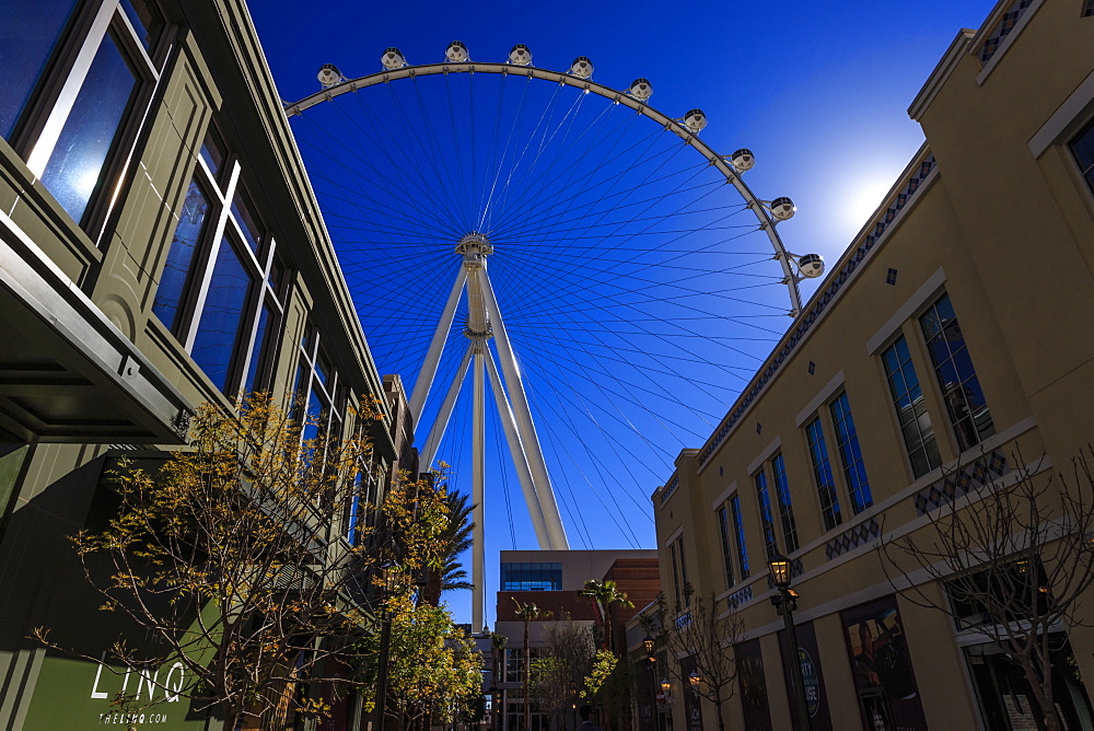 High Roller Observation Wheel section, LINQ Development, Las Vegas, Nevada, United States of America, North America