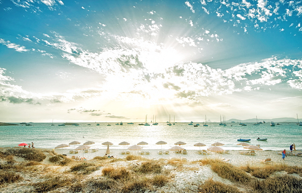 Formentera beach, Balearic Islands, Spain, Mediterranean, Europe