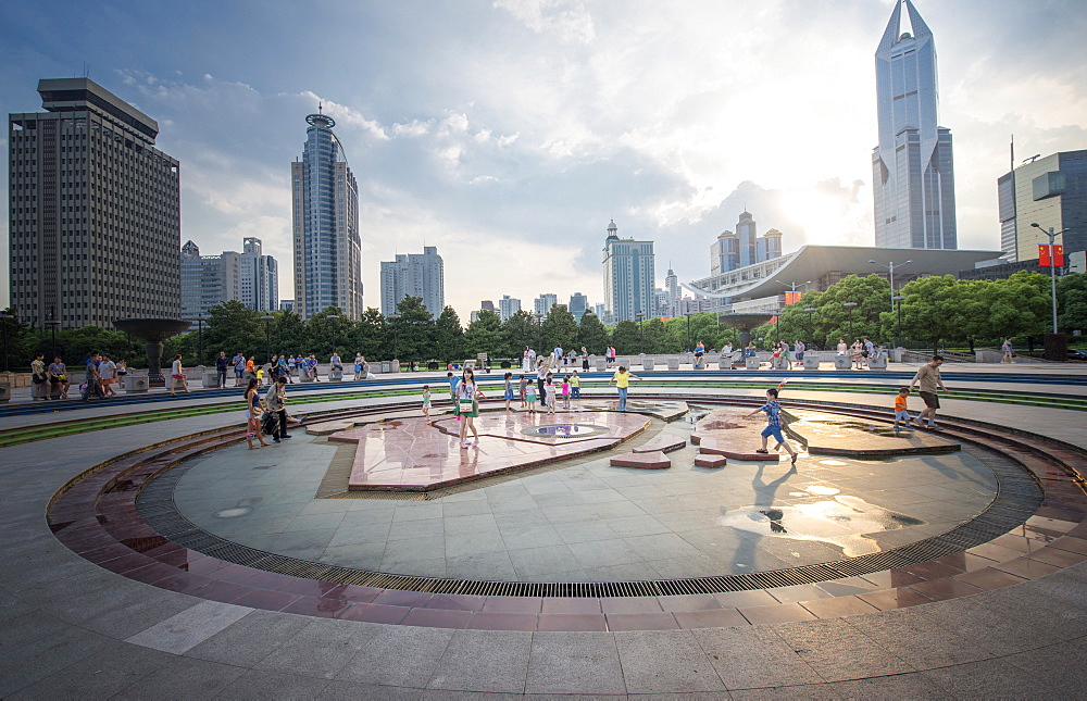 People's Square, Shanghai, China, Asia