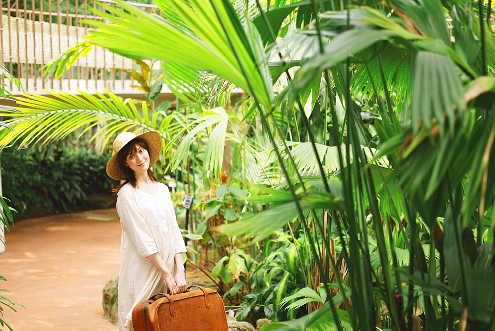 Japanese Woman Travelling