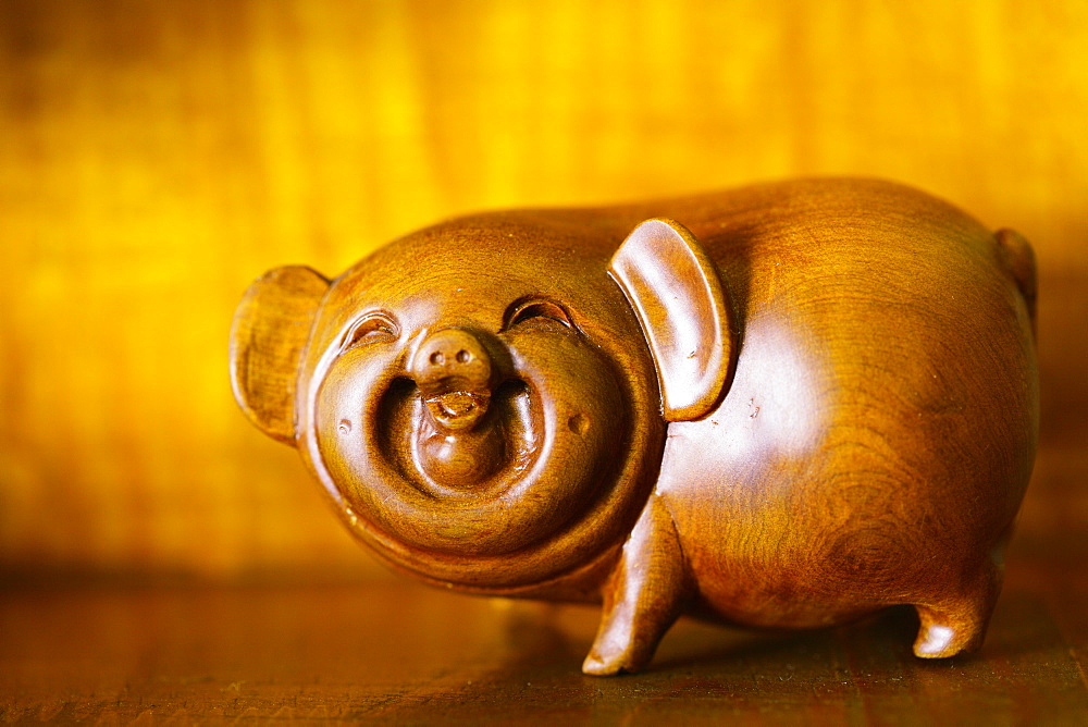 Wooden Piggybank