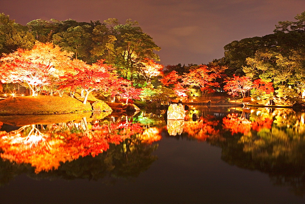 Genkyuen Garden, Shiga, Japan