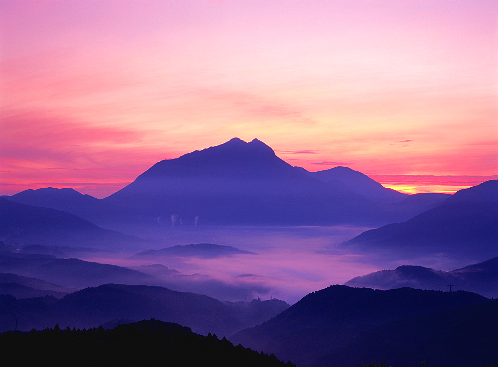 Mt. Yufu, Oita, Japan