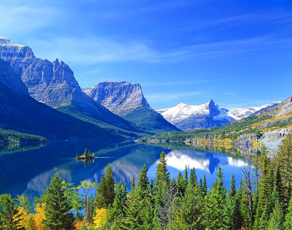 St.Mary LakemGlacier National Park, America