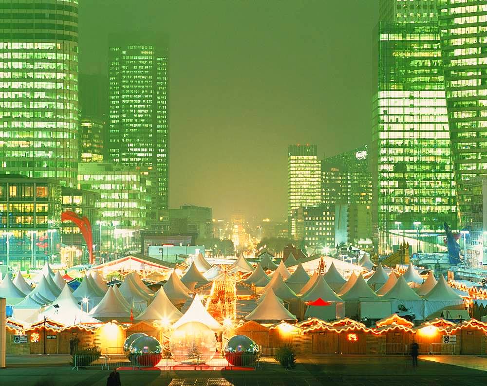 Christmas Market, Paris, France