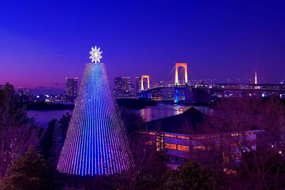 Rainbow Bridge, Tokyo, Japan