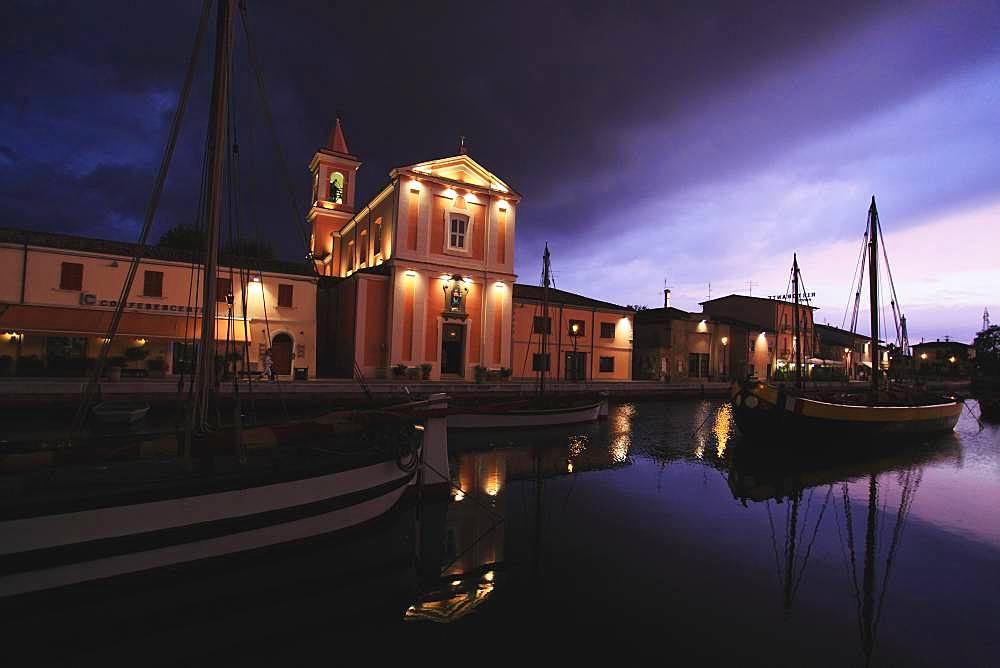 Cesenatico Harbor, Italy　