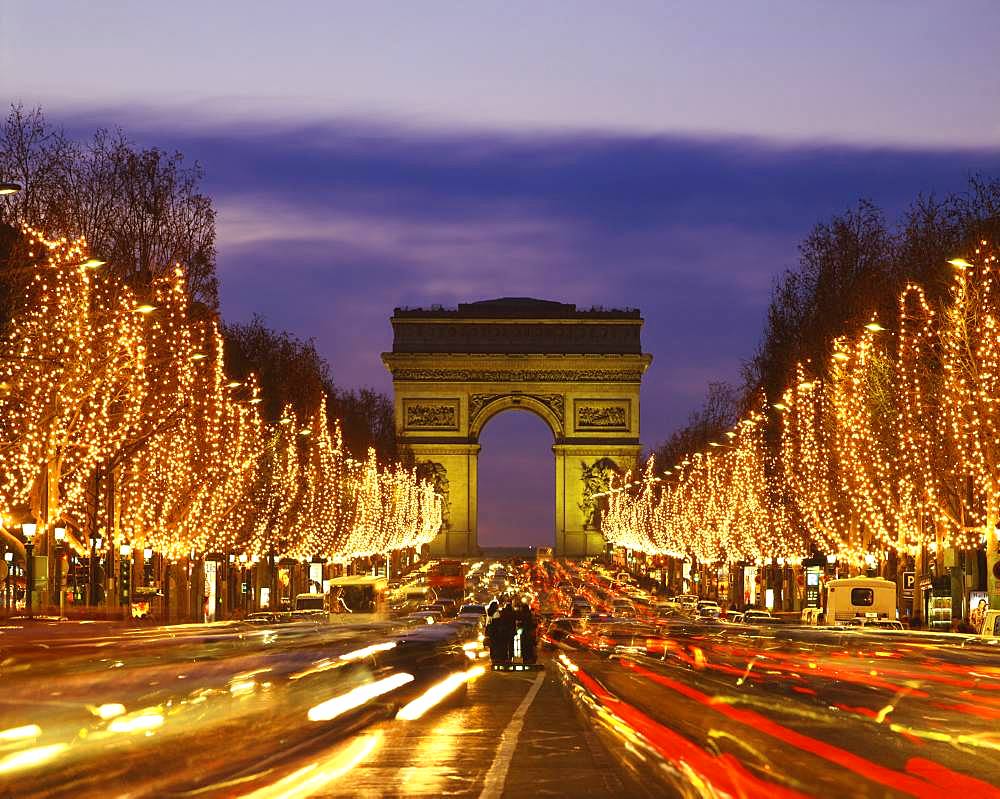 Champs Elysees Avenue, France