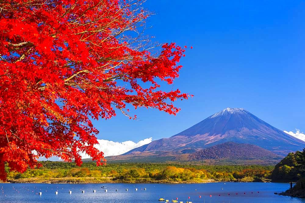 Mount Fuji from Yamanashi Prefecture, Japan