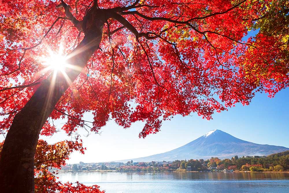 Mount Fuji from Yamanashi Prefecture, Japan