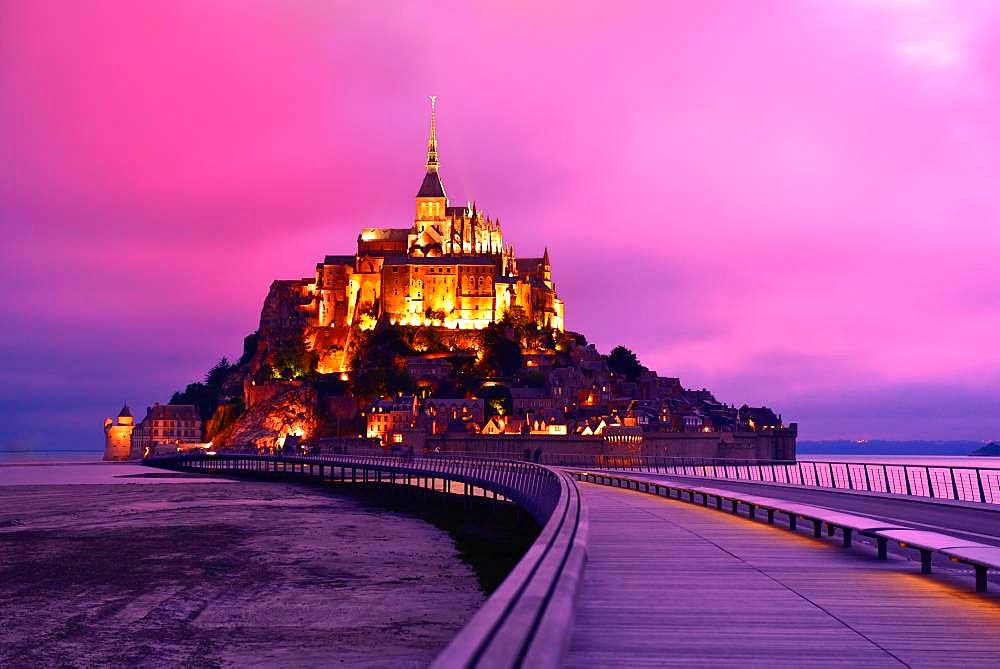 Mont Saint Michel, France