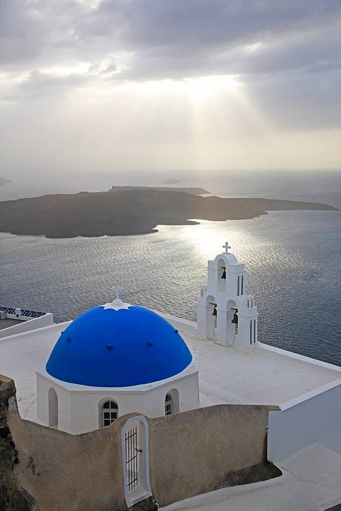 Greece, Cyclades Islands, Santorini Island, Thira