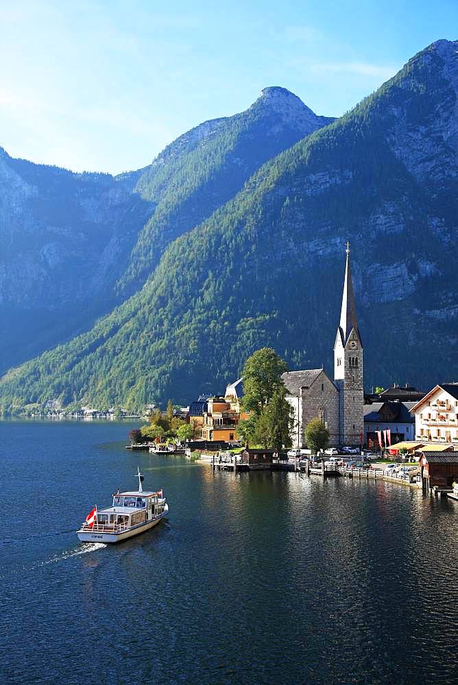 Austria, Salzkammergut, Hallstadt, UNESCO World Heritage Site