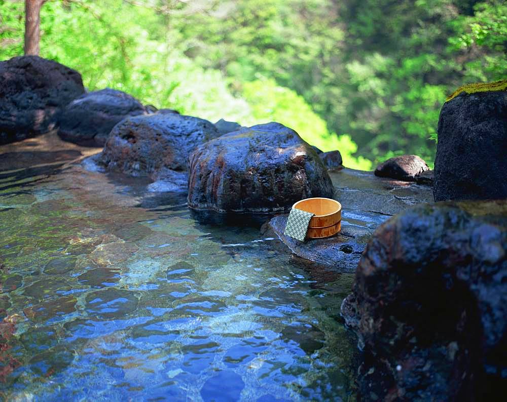 Japanese hot spring