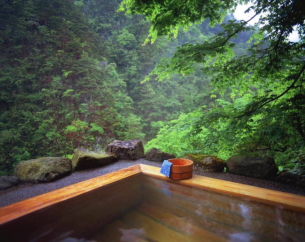 Japanese hot spring