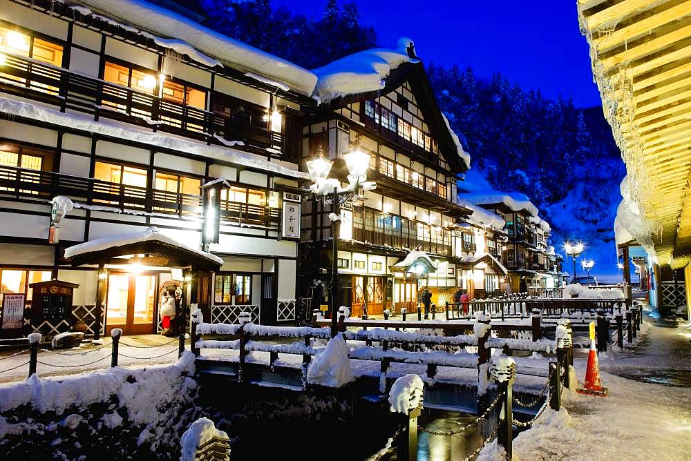 Ginzan Onsen, Yamagata, Japan