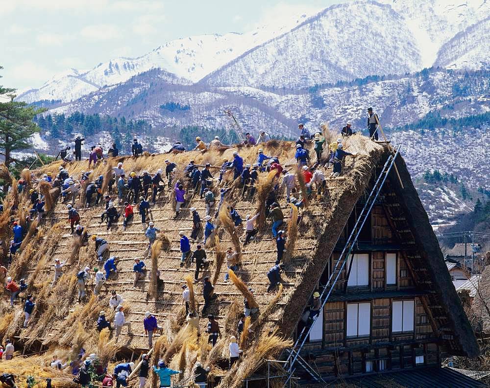 Shirakawa-go, Gifu Prefecture, Japan