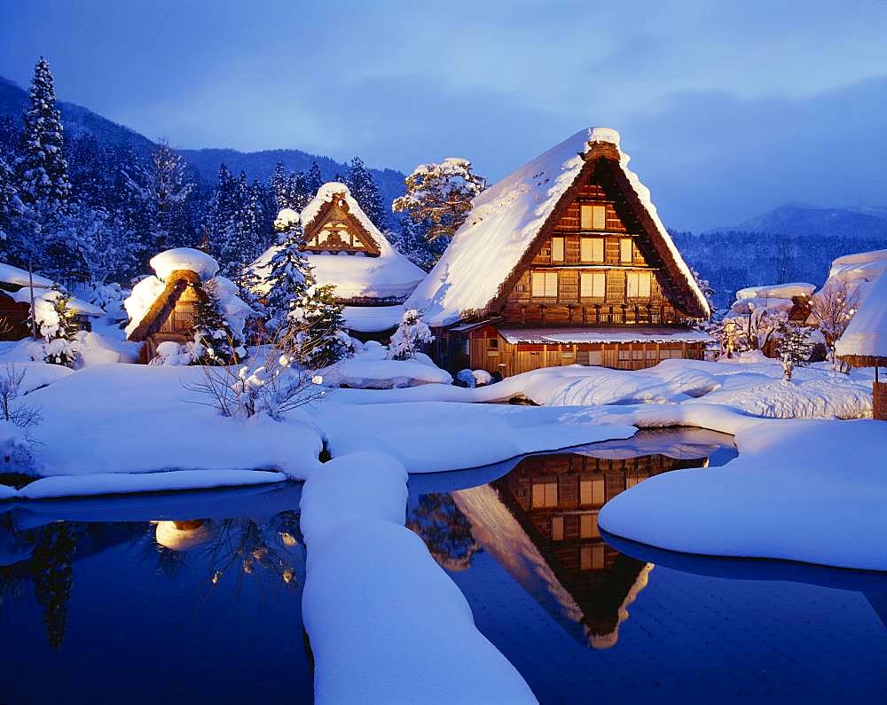 Shirakawa-go, Gifu Prefecture, Japan