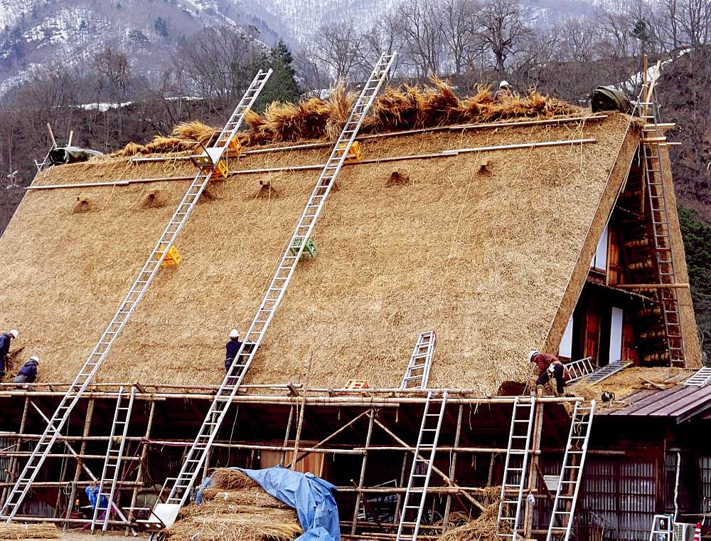 Shirakawa-go, Gifu Prefecture, Japan　