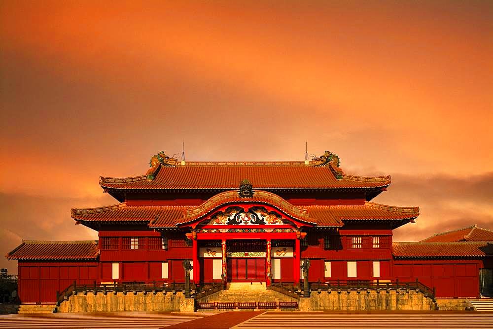 Shuri Castle Site, Okinawa, Japan　