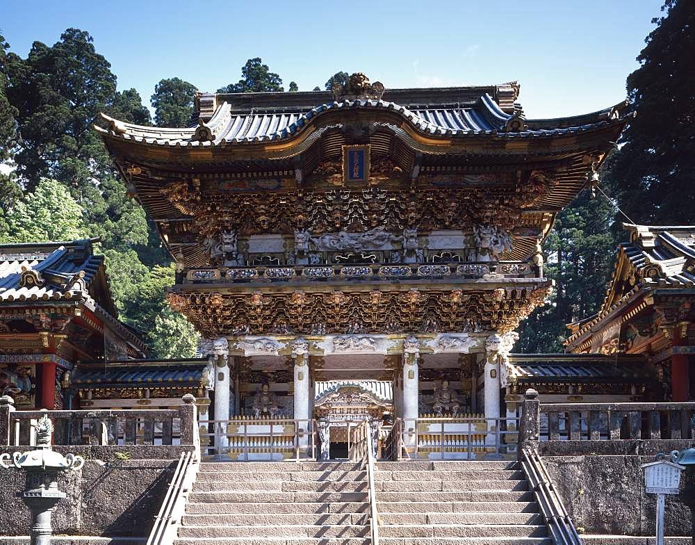 Youmeimon, Nikko Tosho-gu, Tochigi, Japan