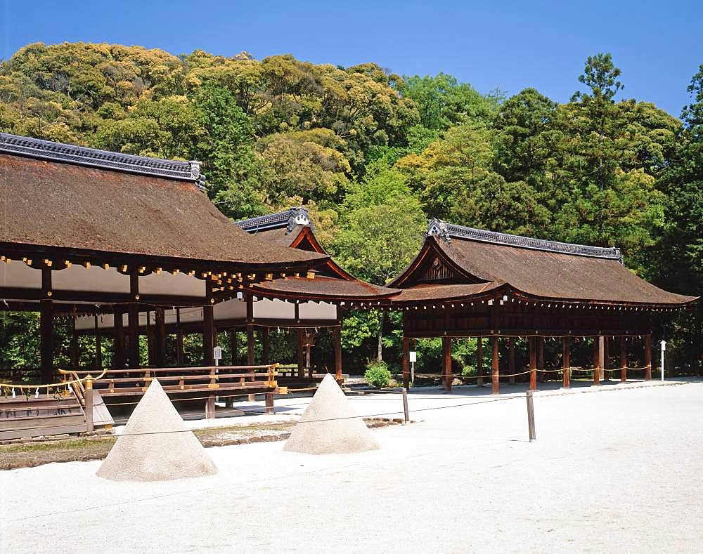 Kamigamo Temple, Kyoto, Japan