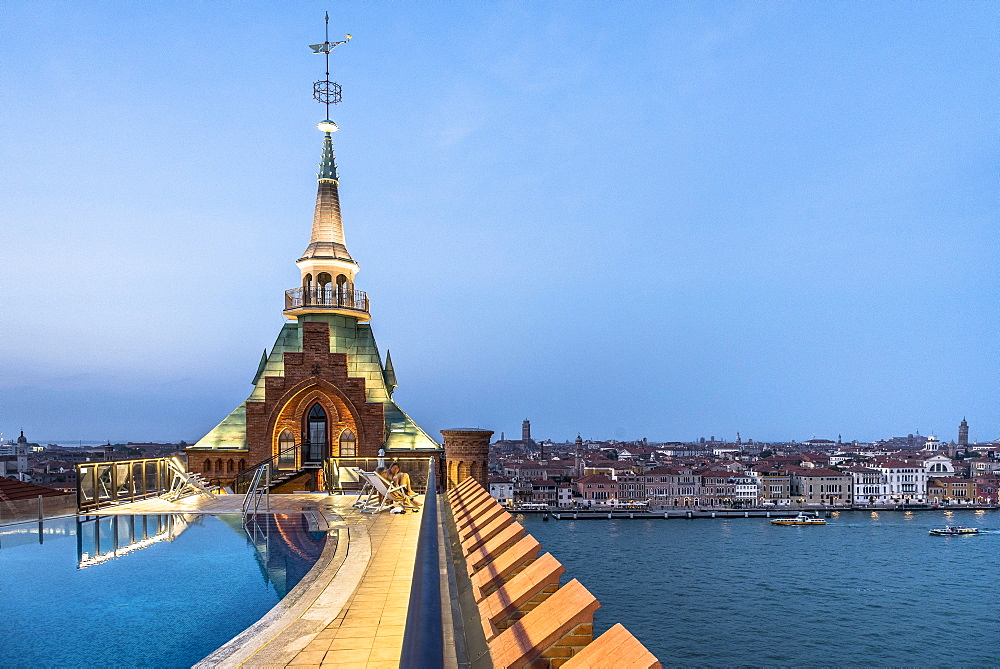 Hotel Hilton Molino Stucky off Giudecca island off Venice, Italy