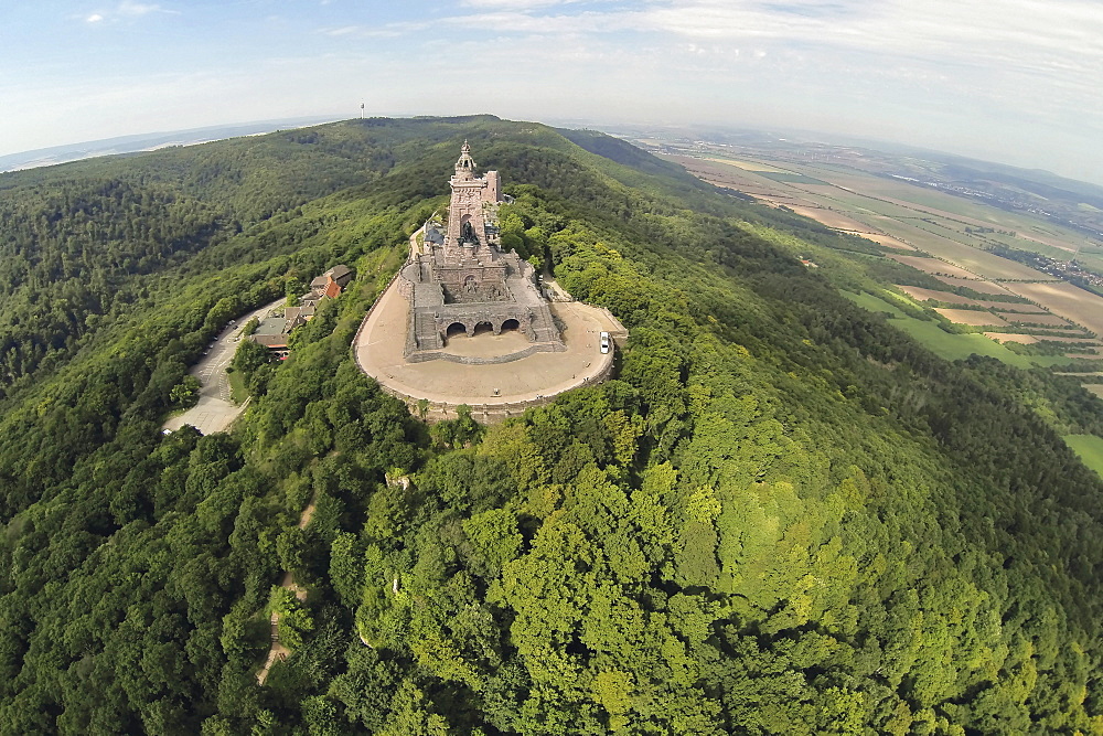 The Emperor William monument, KyffhÃ¤user, Thuringia, Germany