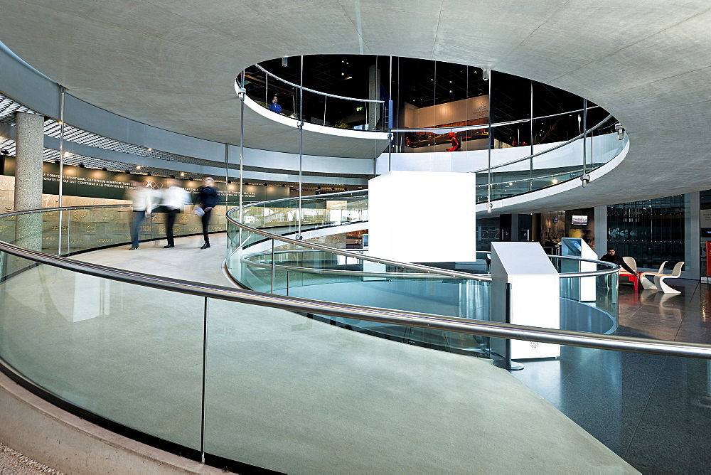 Interior of Olympic Museum, Ouchy, Lausanne, Romandie, Lake Geneva, Switzerland