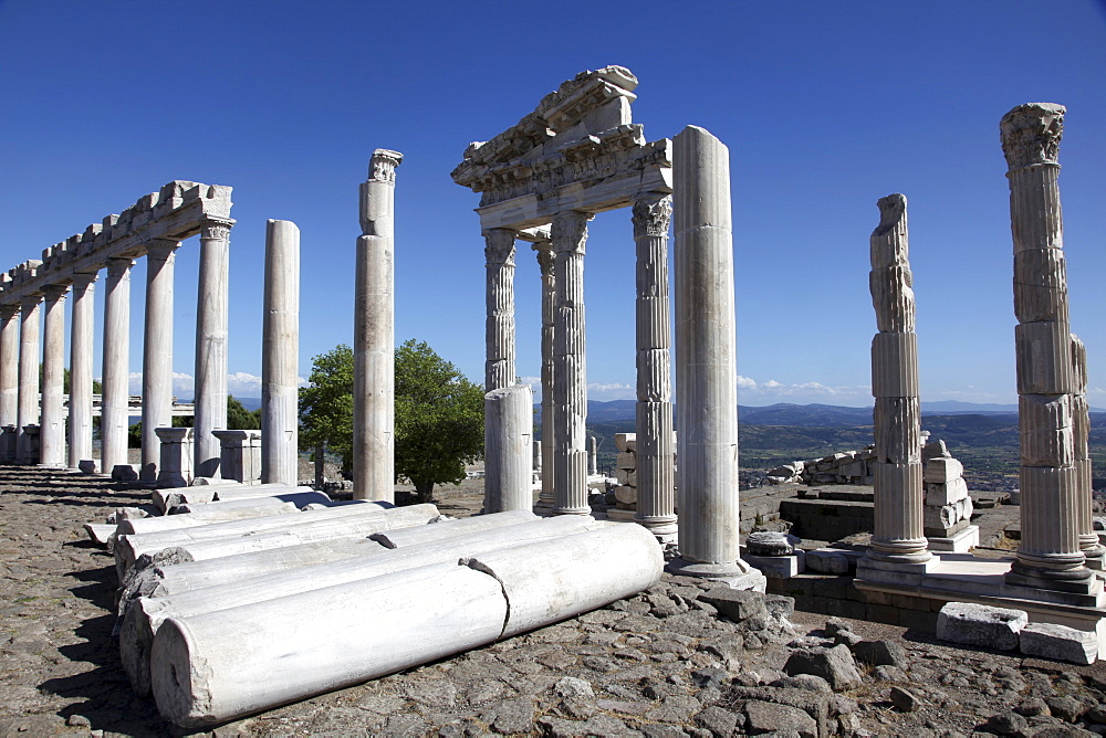 Ancient ruins of Bergama in Izmir, Aegean, Turkey