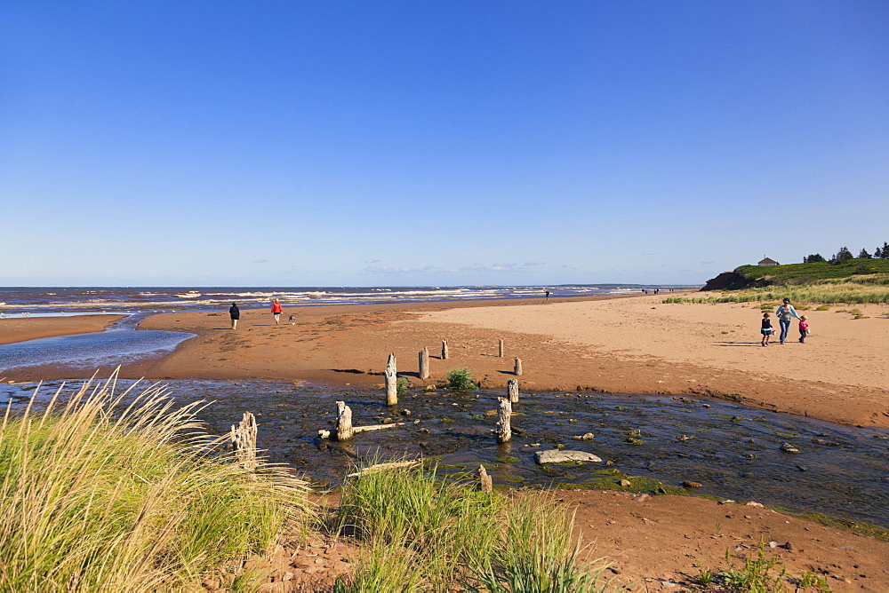 View of Brackley-Dalvay, Prince Edward island National park, Canada