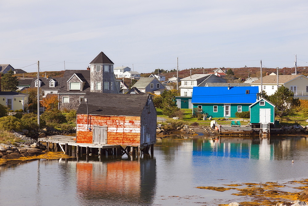 View of Village near Halifax, Nova Scotia, Canada