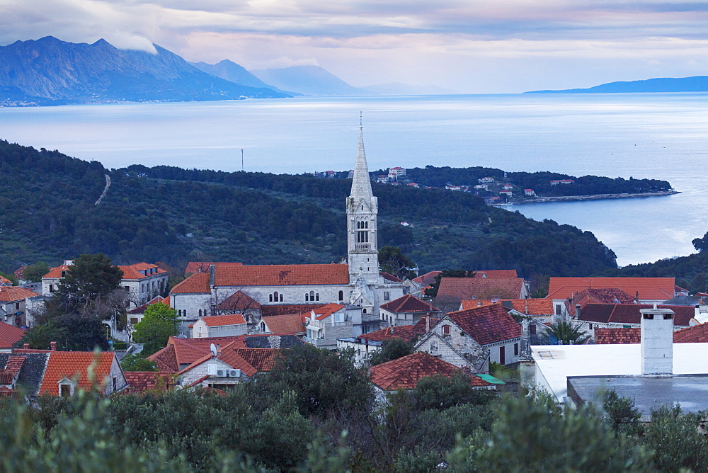 Selca town, Brac, Dalmatia, Croatia, Europe