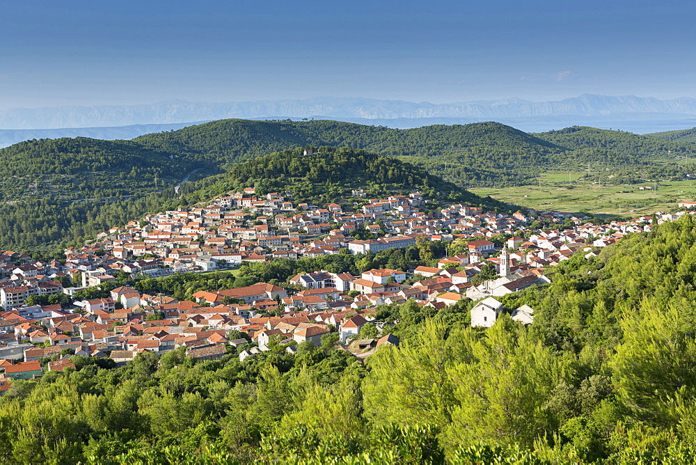 Blato town, Korcula Island, Dalmatia, Croatia, Europe