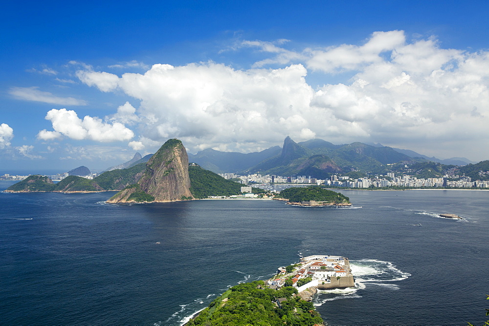 Rio de Janeiro from Niteroi, Rio de Janeiro, Brazil, South America