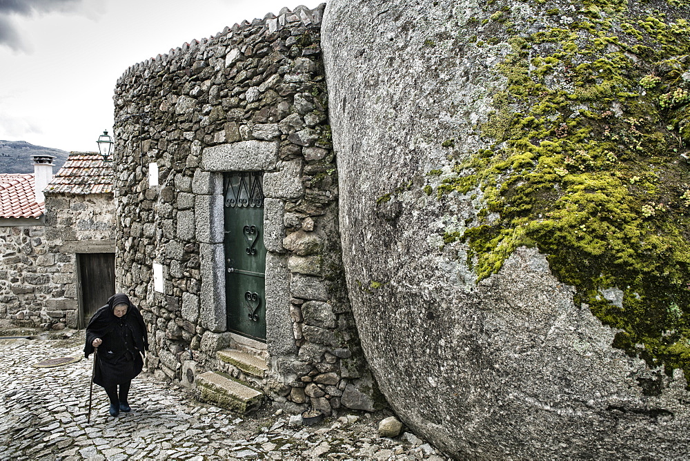 The medieval village of Monsanto in the municipality of Idanha-a-Nova, Monsanto, Beira, Portugal, Europe