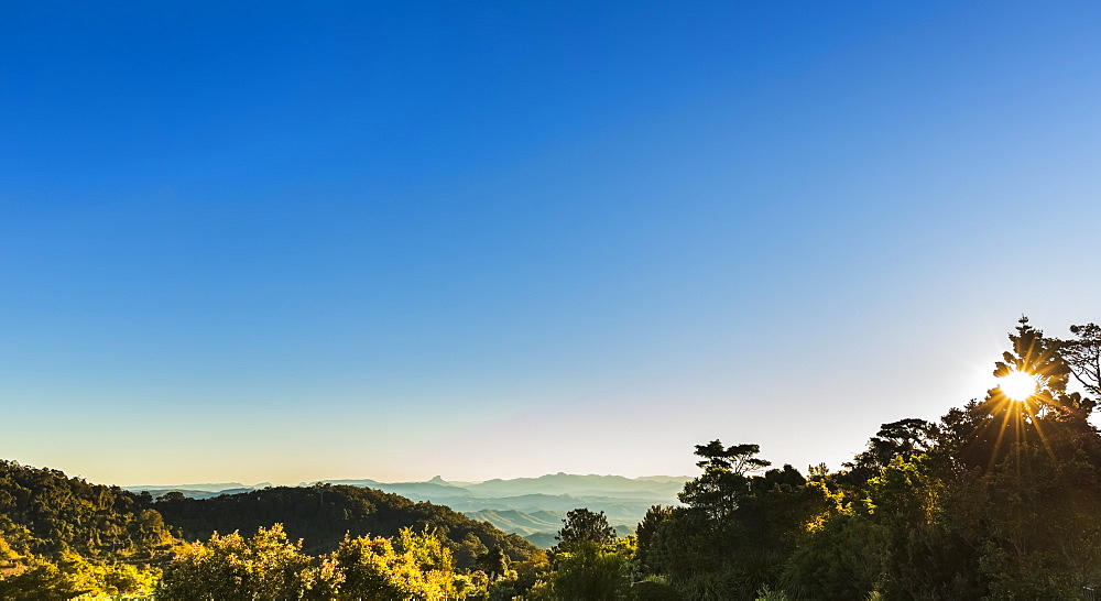 Sunset at Lamington National Park, Queensland, Australia, Pacific