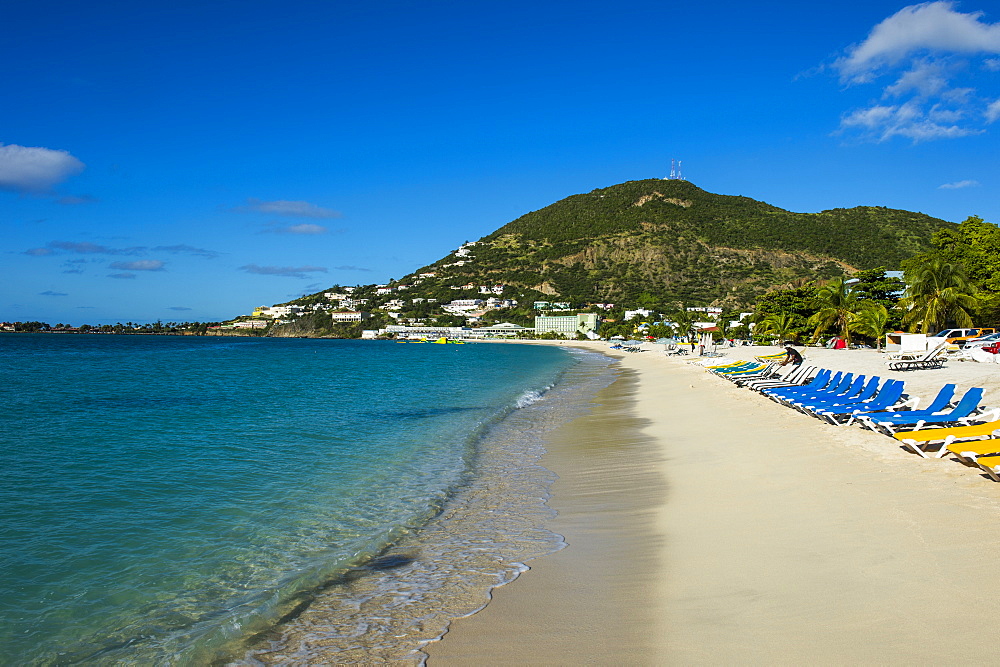 The bay of Philipsburg, Sint Maarten, West Indies, Caribbean, Central America