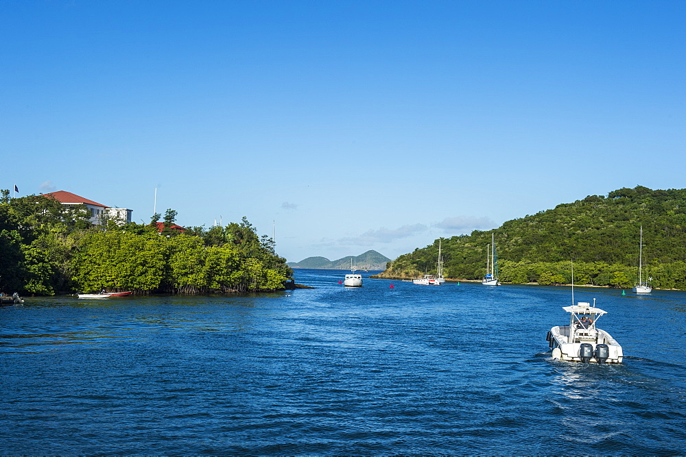 Cruz Bay, capital of St. John, Virgin Islands national park, US Virgin Islands, West Indies, Caribbean, Central America